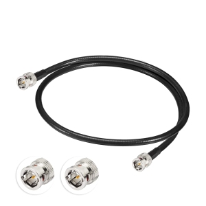 SDI Cable BNC Cable 3G/6G/12G SDI Cable (Belden 1694A) 3ft Supports CCTV HD-SDI/3G-SDI/4K/8K Security Camera
