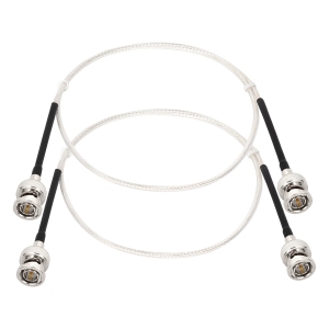 SDI Cable 2ft, Thin 3G/6G HD-SDI Cable, 75 Ohm RG179 BNC Coaxial Cable for Surveillance Camera System