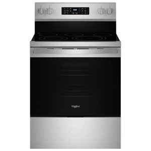 Whirlpool 30" 5.3 Cu. Ft. Fan Convection Electric Air Fry Range (YWFES5030RZ) - Stainless Steel