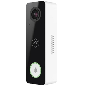 Alarm.com ADC-VDB750 WiFi 2MP Video Doorbell Camera with Two-Way Audio, Night Vision and Expansive 165° Horizontal and 145° Vertical Field of View