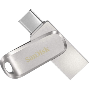 SanDisk 1TB Ultra Dual Drive Luxe USB Type-C - SDDDC4-1T00-G46, Silver