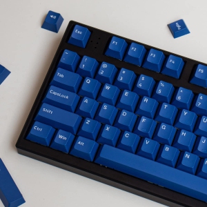 168 Keys PBT Doubleshot Keycaps Cherry Profile Striker Custom Keyboard Keycaps for 60% 65% 75% 95% 100% Cherry MX Mechanical Keyboards