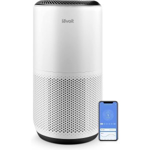 LEVOIT Air Purifiers Large Room Home Up to 1980 Ft², Smart WiFi and Auto Mode with Alexa Control, True HEPA Filter