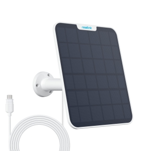 Reolink Solar Panel 6W Power Supply for Reolink Battery Wireless Security Cameras (White)