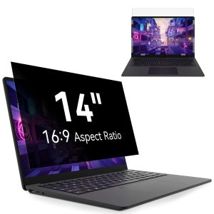 14 Inch Laptop Privacy Screen, Anti Glare Blue Light Privacy Filter, Removable Shield 14in Screen Protector 16:9 Aspect Ratio, Compatible with Lenovo/HP Envy/Dell/Acer/Samsung/Asus