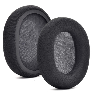 Arctis replacement Black fabric ear pads cushion Compatible with SteelSeries Arctis 3 / Arctis 5 / Arctis 7 Arctis 9 / Arctis 1 / Arctis pro Wireless Gaming Headset