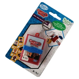 Hasbro Keychain Games - Guess Who? Miniature Edition, Portable Travel Game for Ages 6+