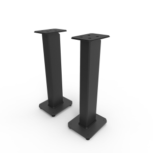 Kanto SX30 30" Fillable Speaker Stands with Isolation Feet and Fillable Channel - Black, Pair