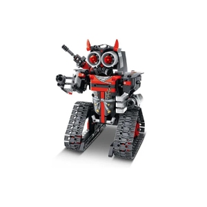 Tradeopia DIY Robot Warrior Premium Building Block Kit | 419 Pieces | R/C 2.4GHz & Application Programming | Educational STEM Toy for Ages 6+