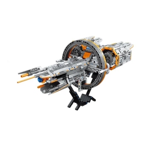 Tradeopia DIY Spacecraft Premium Building Block Kit (1018 Pieces) - Educational STEM Toy for Ages 6+