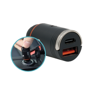 LBT Ultra Fast 30W Dual-port PD Car Charger (PD30W, QC 18W2)
