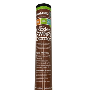 DeWitt NAT4300 4 x 300 Barrière naturelle biodégradable en papier de jardin de paillis