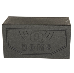 Q-POWER QBOMB15VL Single 15" Vented Ported Subwoofer Sub Box Enclosure (2 Pack)