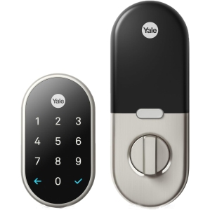 Google Nest x Yale Lock-- Satin Nickel-Open Box