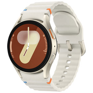 TELUS Samsung Galaxy Watch7 40mm LTE + GPS + Wi-Fi Smartwatch - Cream - Monthly Financing