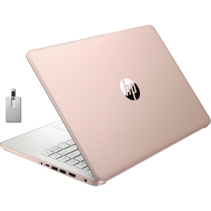 HP Stream 14" HD Laptop - Intel Celeron N4120 - 8GB DDR4 - 64GB eMMC - Intel UHD Graphics - Windows 11 S - Gold - 1 Year Office 365 - 32GB USB Card