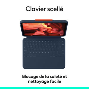 Logitech Rugged Combo 4 Keyboard Case for iPad 10th Gen with Smart