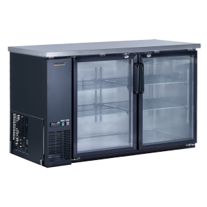 NEW AIR RÉFRIGÉRATION NBB-60-SG Double Glass Door 60″ Back Bar Refrigerator Cooler - 546 L / 19 Cu. Ft. - Ideal for Bars, Restaurants, Hotels & Cafés