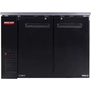 NEW AIR RÉFRIGÉRATION NBB-48-SB Single Solid Door 48″ Back Bar Beverage Refrigerator Cooler. Ideal for Bars, Restaurants, Hotels & Cafés