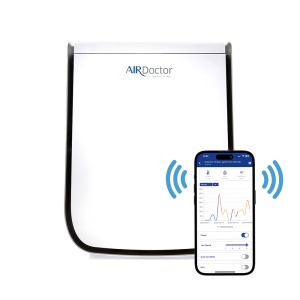 AIRDOCTOR 2000i SMART Air Purifiers for Small Rooms Medium 3 Stage Filtration Pre-Filter, UltraHEPA, Carbon/VOC