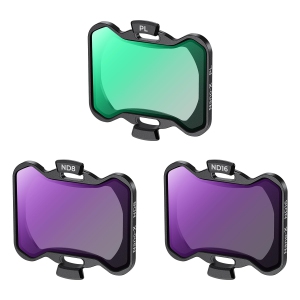 Concept PL, ND8, ND16 Filters for DJI Avata 2, Waterproof Polarizing Multi-coating Neutral Density Drone Camera Lens ND CPL Filters(3 pack)