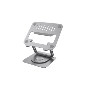 ADAM Elements Hub Stand Pro 6-in-1 Multifunction Aluminum Laptop Stand Hub 360 Rotatable Base USB-C to USB-A 3.1 x2 USB-C PD@100W x1 USB-C 3.1 Gen 2 x1 HDMI 4K@60Hz x1