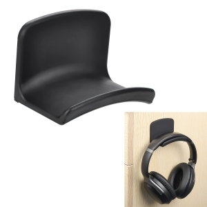 Headphone Hanger Holder Wall Mount, Headset Hook Under Desk, Universal Adhesive Stand for All Headphones, Gaming Headphones, Earphones, Cables - HS907