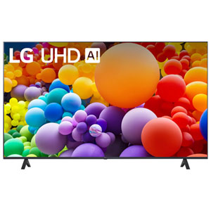 LG 65" UT7000 4K UHD HDR LED a5 AI Gen7 FILMMAKER MODE webOS 24 Smart TV (65UT7000PUA) - 2024 - Great for Streaming & Gaming