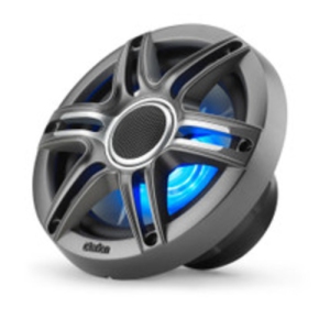 Clarion CMSP-651RGB-SWG 6.5" 50W RMS Premium Marine Coaxial Speakers with Sport Grilles & RGB Lighting