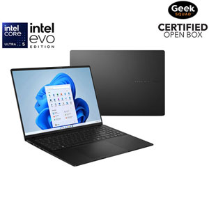 Open Box - ASUS Vivobook S 16 OLED 16" Laptop - Neutral Black (Intel EVO Ultra 5 - 125H/16GB RAM/512GB SSD)