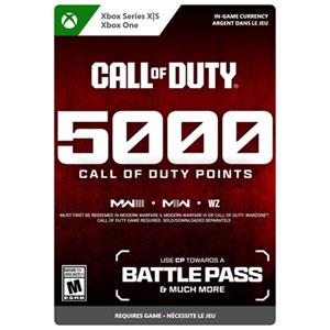 Call of Duty - 5000 Call of Duty Points (XBOX Series X|S / XBOX One) - Digital Download