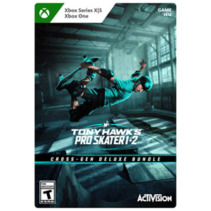 Tony Hawk's Pro Skater 1 + 2 Cross-Gen Deluxe Bundle (XBOX Series X|S / XBOX One) - Digital Download