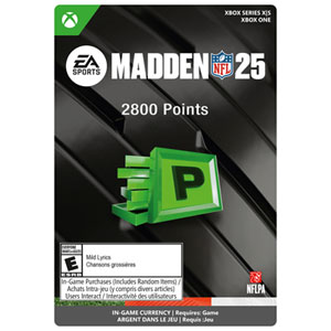 Madden NFL 25: 2800 Points (XBOX Series X|S / XBOX One) - Digital Download