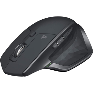 Logitech MX Master 2S Bluetooth Edition Wireless Mouse, Multi-Surface, Hyper-Fast Scrolling, Ergonomic, Rechargeable, Connects Up to 3 Mac/PC Computers - Graphite