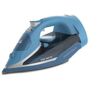 Hamilton Beach 1700W Retractable Cord Steam Iron - Stainless Steel