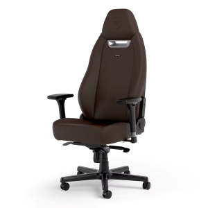 noblechairs LEGEND Ergonomic Gaming/Office Chair - Adjustable Lumbar Support & Backrest Lockable Tilt Faux Vegan Leather Supports up to 150 kg, Java Edition