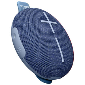 Ultimate Ears MINIROLL Waterproof Bluetooth Wireless Mini Portable Speaker - Majestic Blue