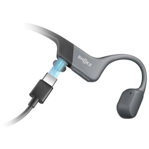 Shokz OpenRun Mini USB-C Open-Ear Bluetooth Headset - Black | Best