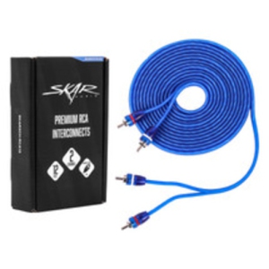 Skar Audio 12ft 2-Channel Twisted Pair RCA Interconnect Cable