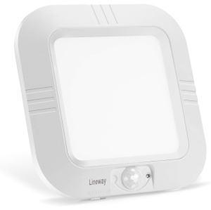 LINEWAY Motion Sensor Ceiling Light - White