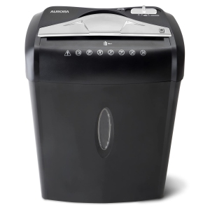 High Security Paper and Credit Card Shredder with 3.7-Gallon Wastebasket, 8-Sheet Cross-Cut with Basket