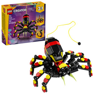 LEGO Creator : Animaux sauvages Araignée surprenante - 153 pièces (31159)