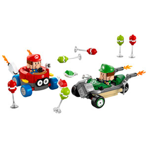 LEGO Super Mario : Mario Kart Mario & Luigi - 321 pièces (72034)