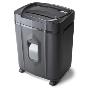 Professional Office Shredder 14-Sheet Crosscut Paper/CD and Credit Card Shredder/ 5-Gallon pullout Basket/ 10 Minutes Continuous Run Time
