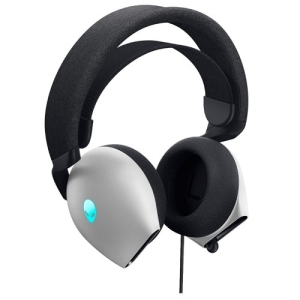 Alienware Wired Gaming Headset - AW520H - (Hi-Res Drivers/Dolby Atmos/3.5 mm jack/AlienFX 16.8 Million RGB colours/Lunar Light)