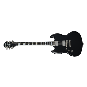 Epiphone SG Prophecy Electric Guitar with Gigbag, Left-Handed - Aged Jet Black Metallic