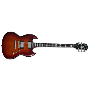 Epiphone SG Prophecy Electric Guitar with Gigbag - Aged Bengal Tiger Burst