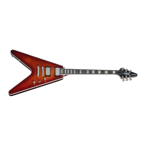 Epiphone Flying V Prophecy Electric Guitar with Gigbag - Aged Bengal Tiger Burst