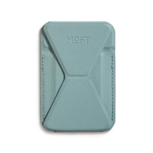 MOFT Snap-On Phone Stand + Wallet MagSafe - Seafoam