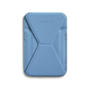MOFT Snap-On Phone Stand + Wallet MagSafe - Windy Blue